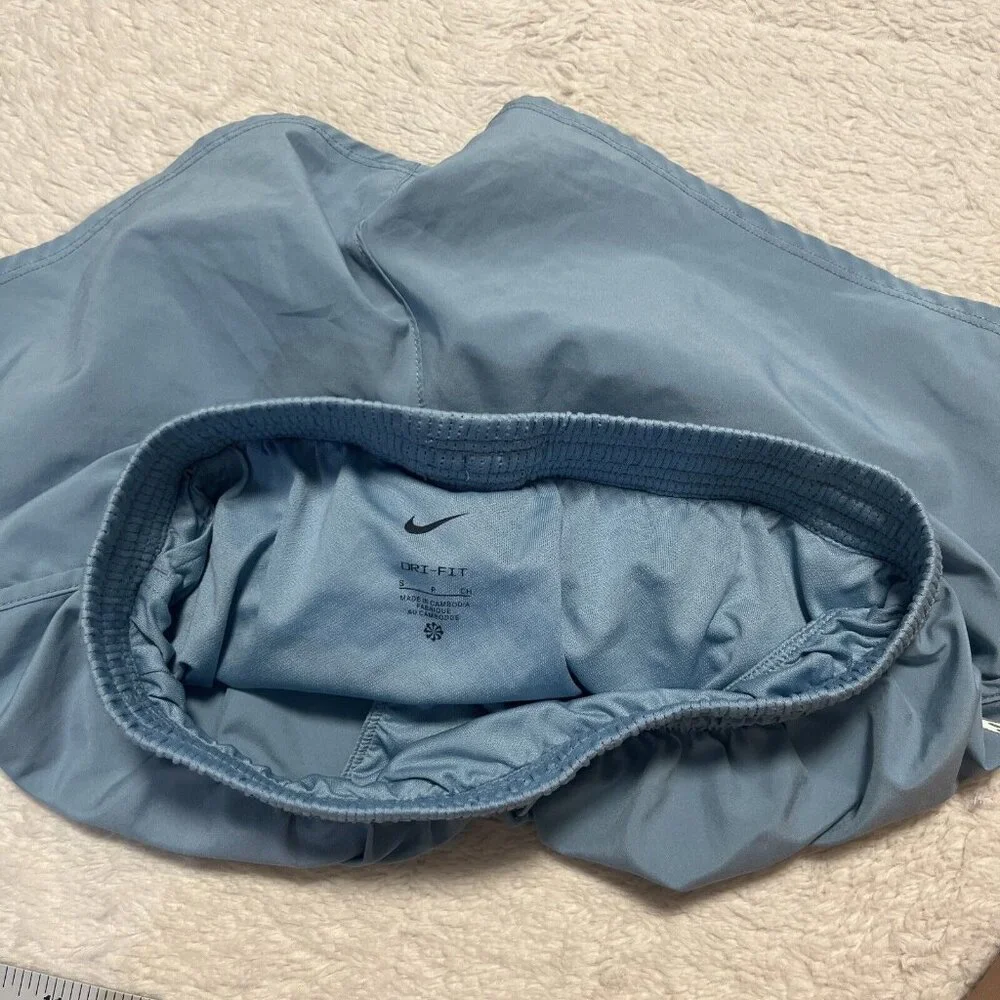 Nike dry fit Blue athletic shorts women’s size small S Blue - Picture 5 of 8